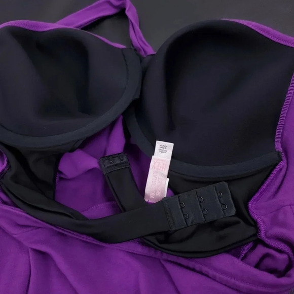 Victoria's Secret Miraculous Bra Top 38C Magenta Push Up Dress - Picture 6 of 13